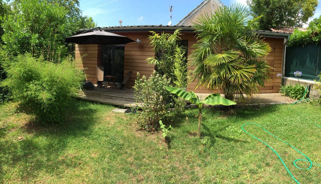 Mérignac Chambre D'Hotes Du Clos Bamboo الغرفة الصورة